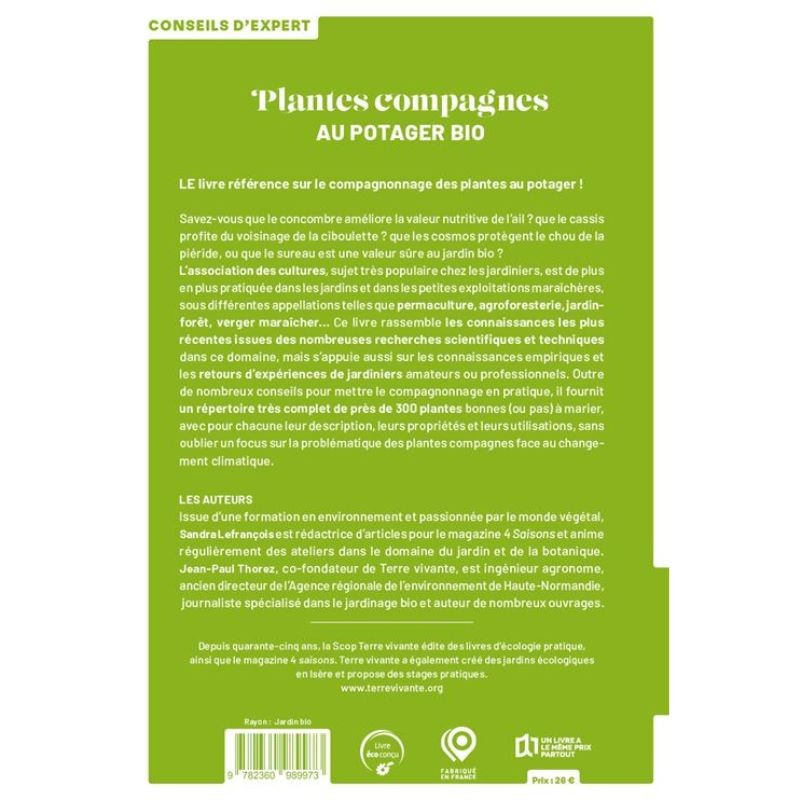 Plantes compagnes au potager bio - Le guide des cultures associées