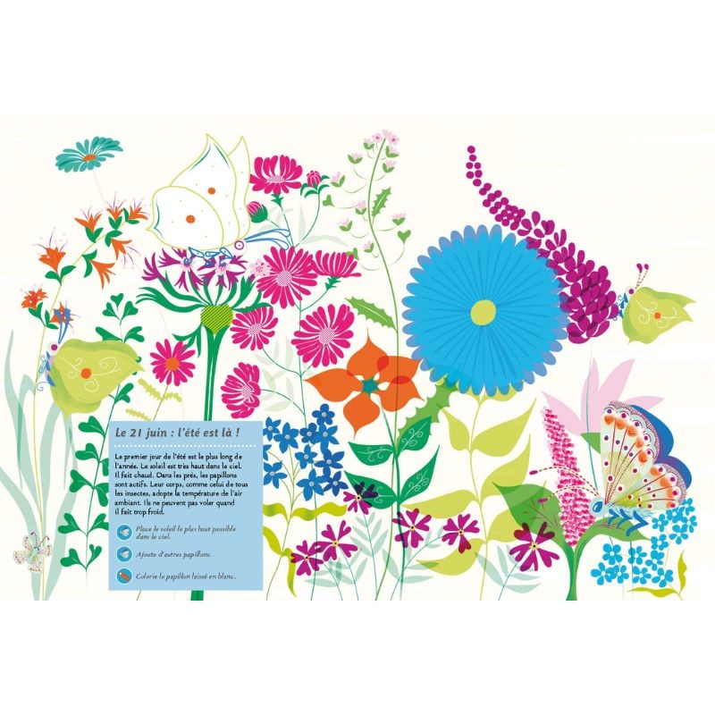 Les quatre saisons - Mon cahier nature