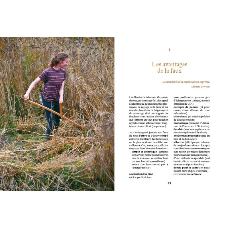 Guide pratique de la faux Faux, faucille, fauchon - Outils d'hier pour usages d'aujourd'hui