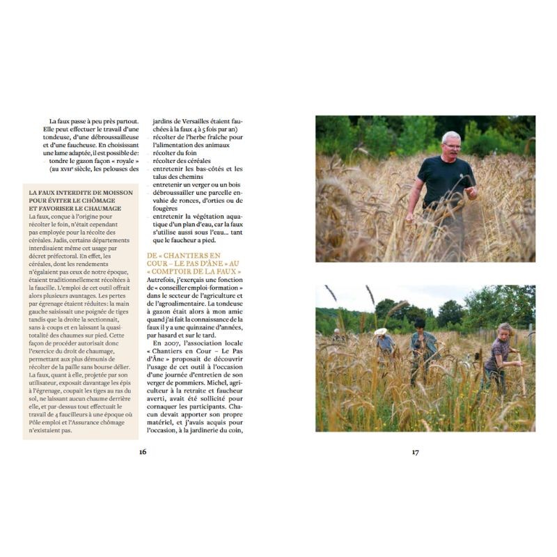 Guide pratique de la faux Faux, faucille, fauchon - Outils d'hier pour usages d'aujourd'hui
