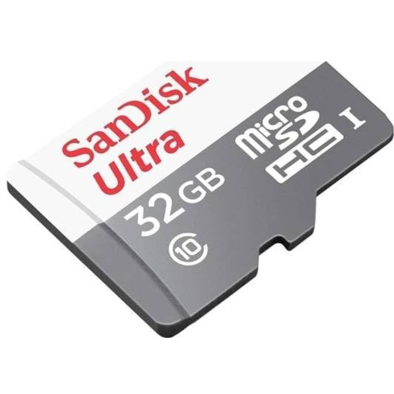 SanDisk Ultra microSDHC 32GB, up to 100MB/s, Class 10, UHS-I, Full HD Video
