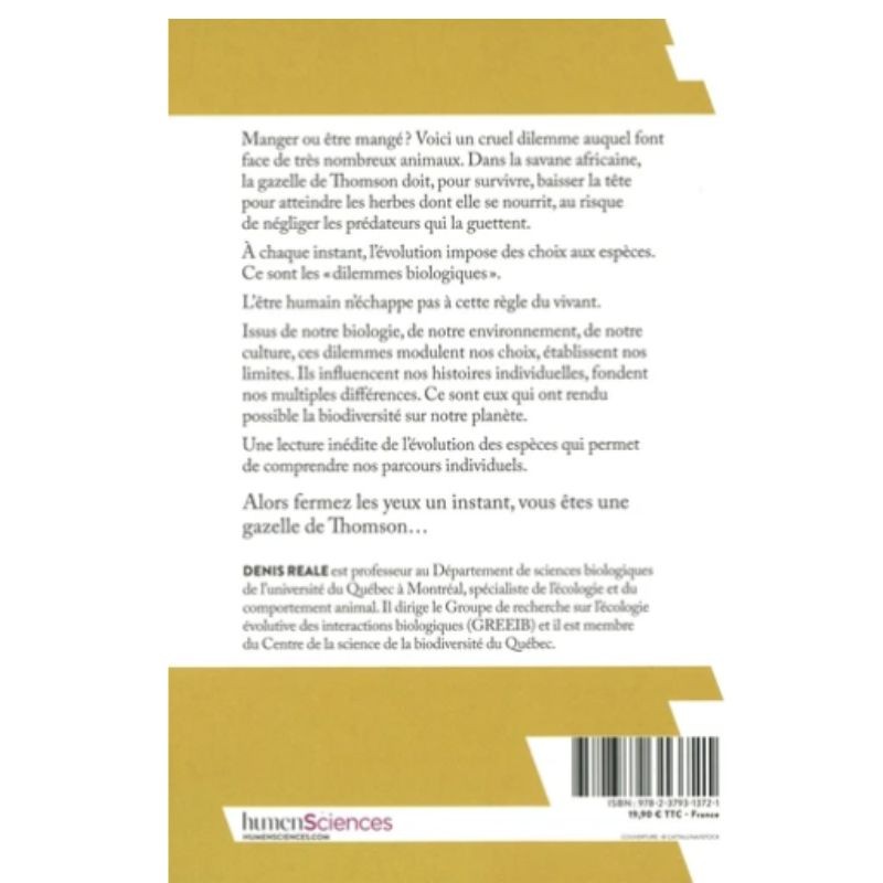 Le dilemme de la gazelle