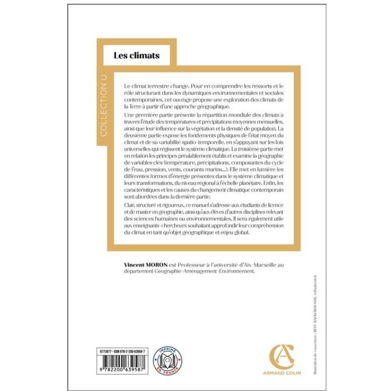 Les climats - Caractéristiques, fonctionnements, variabilité