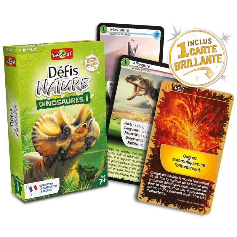 Jeu Défis Nature - Dinosaures 1 - Bioviva