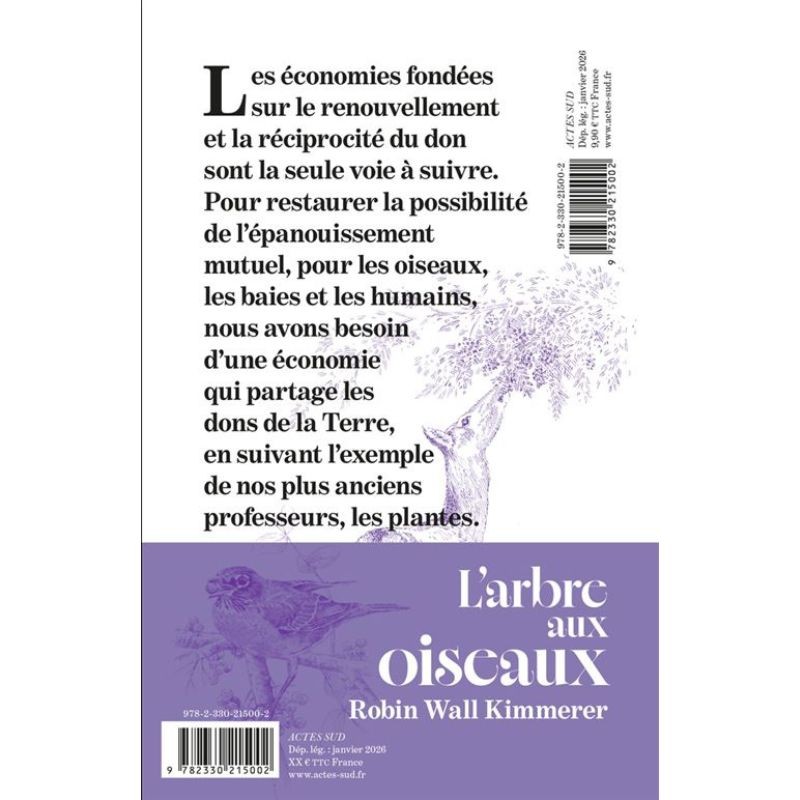 L'Arbre aux oiseaux - Abondance et réciprocité dans le monde naturel