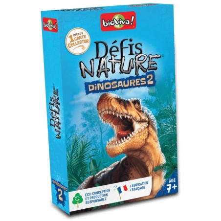 Jeu Défis Nature - Dinosaures 2 - Bioviva