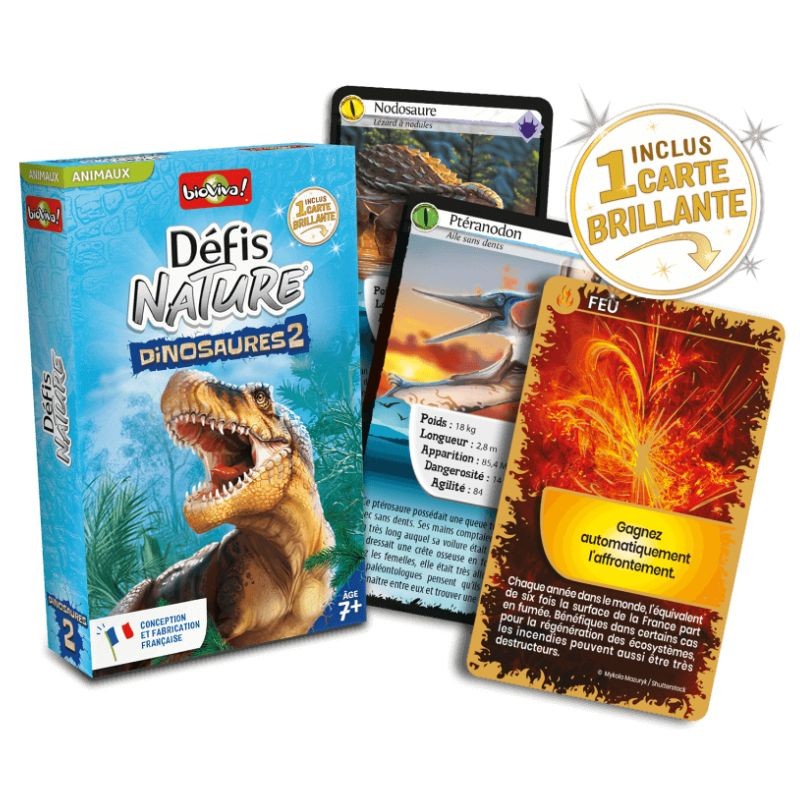 Jeu Défis Nature - Dinosaures 2 - Bioviva