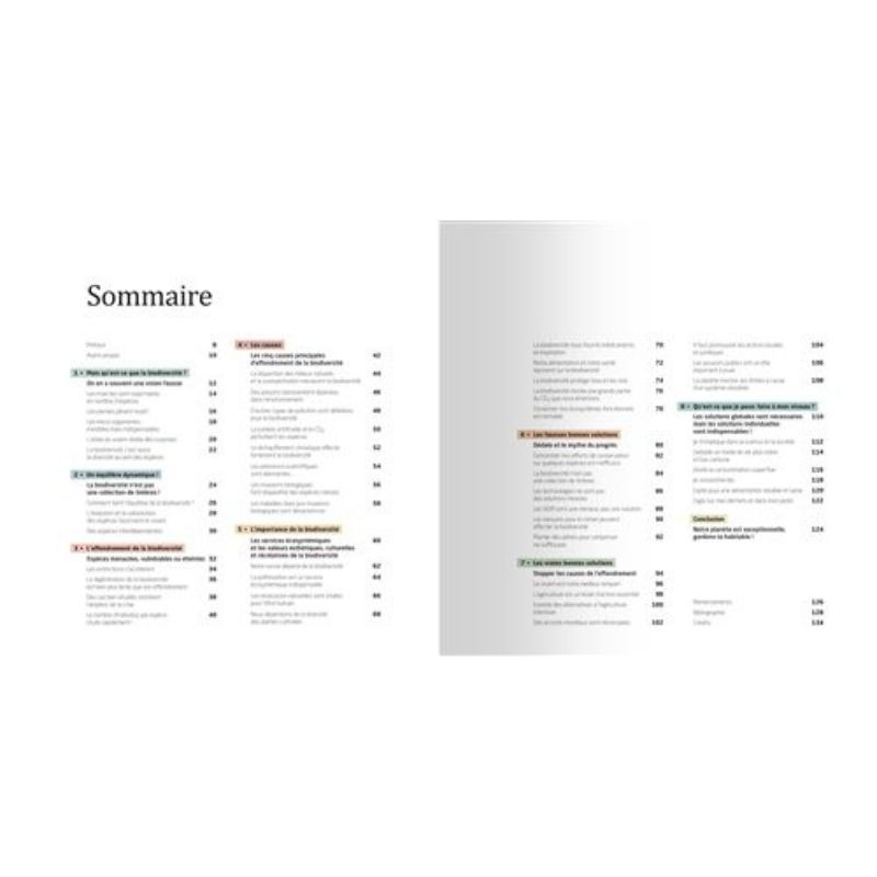 La biodiversité en infographies