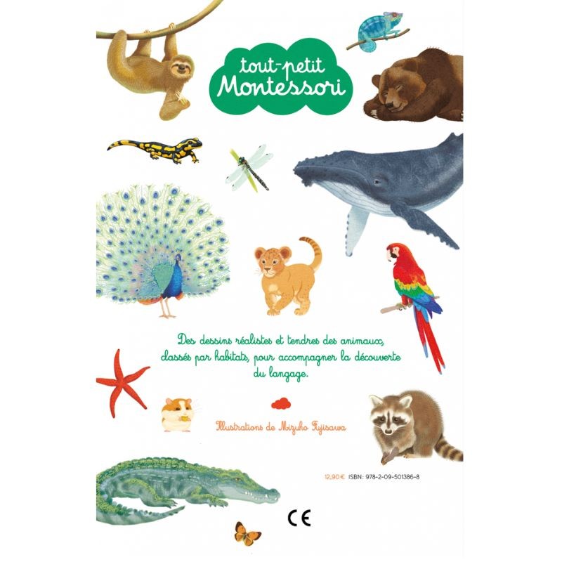 Mon imagier des animaux - Tout-petit Montessori