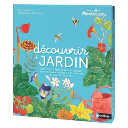 Mon coffret Montessori - Découvrir le jardin