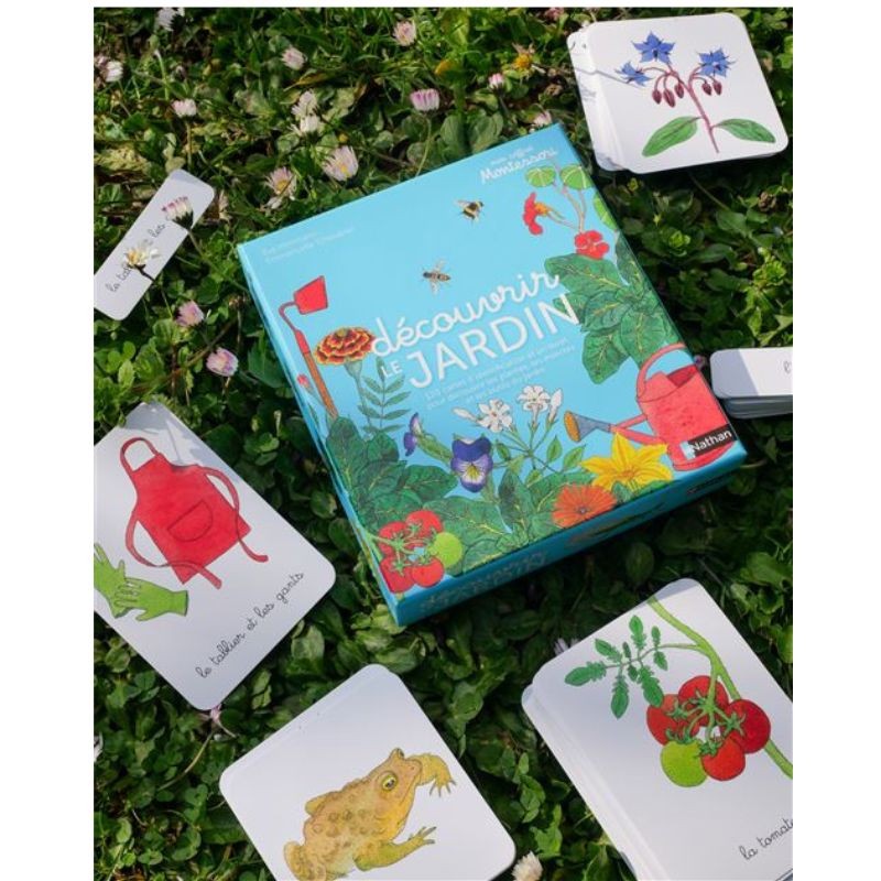 Mon coffret Montessori - Découvrir le jardin