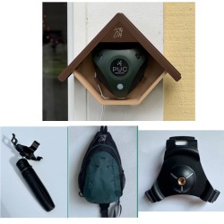 BirdWeather PUC - Détecteur oiseaux portable - Pack complet