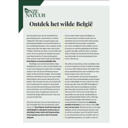 Wandelboek onze natuur - 20 wandelingen door natuurgebieden in de Ardennen en Wallonië