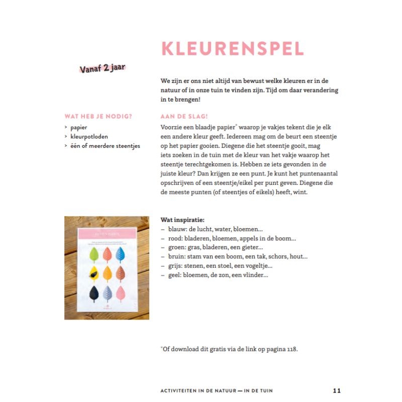 Kids in en met de natuur