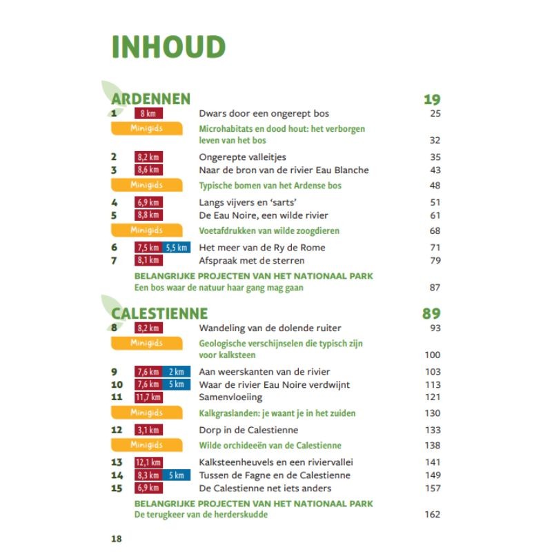 26 wandelingen tussen de Ardennen, de Fagne en de Calestienne