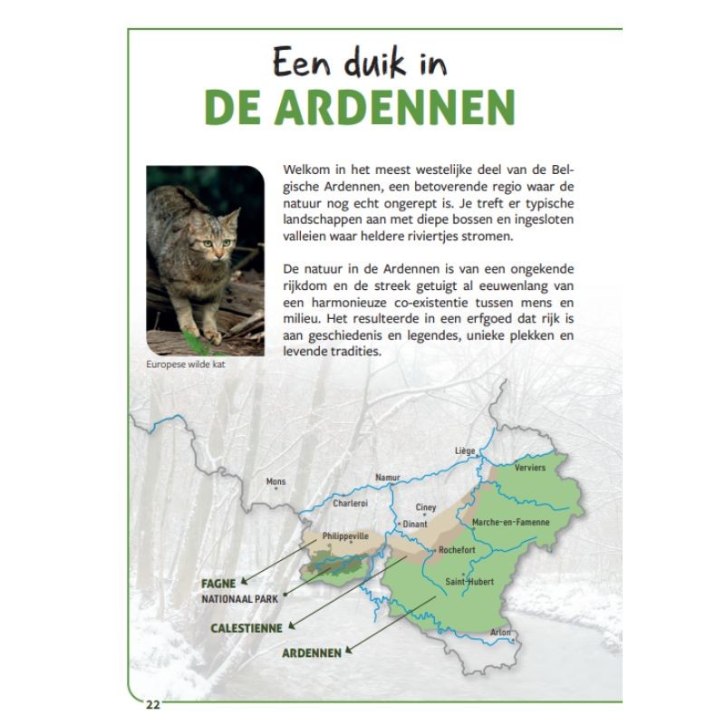 26 wandelingen tussen de Ardennen, de Fagne en de Calestienne