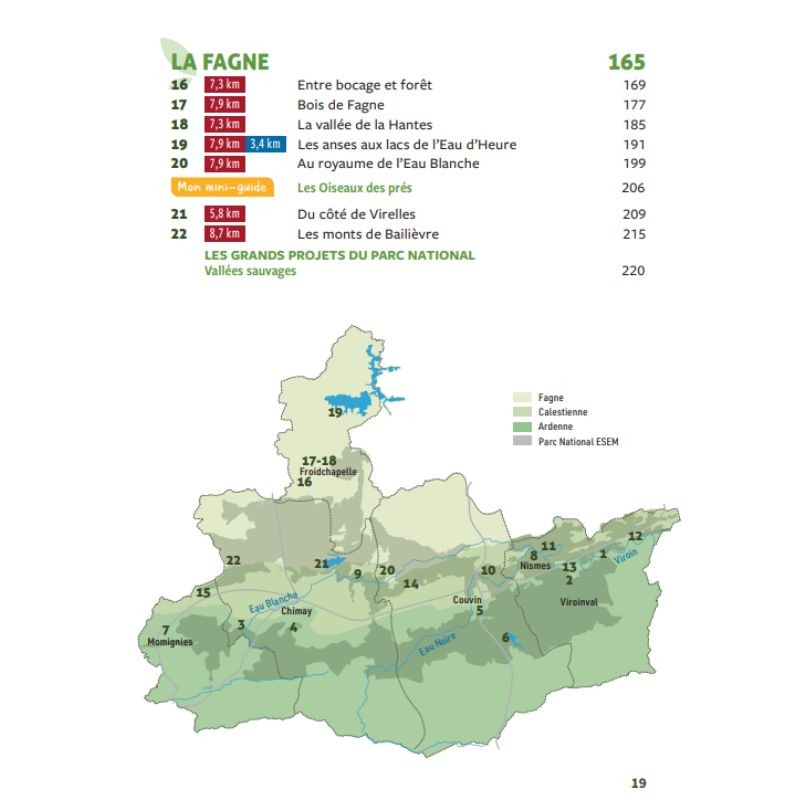 26 balades entre les Ardennes, la Fagne et la Calestienne