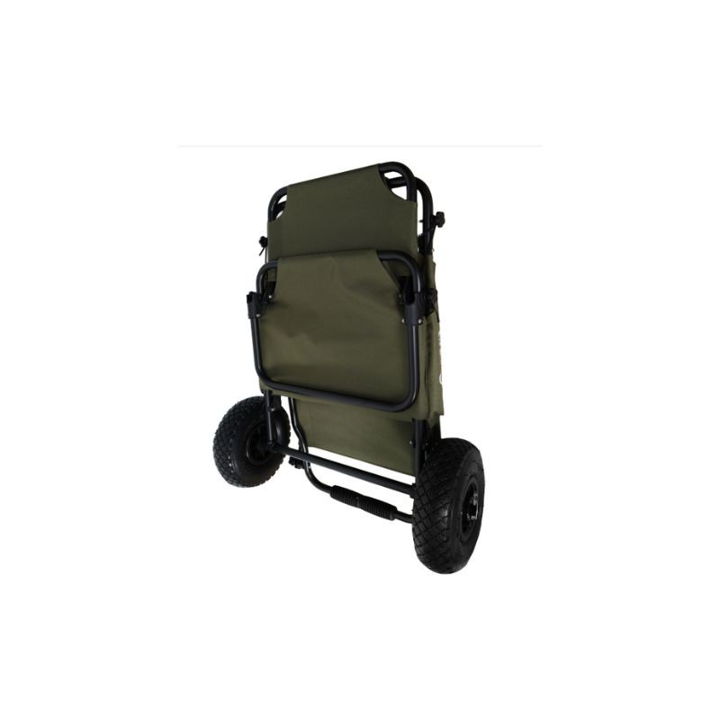 Chariot de transport Stealth Gear M2 vert forêt avec auvent pare-soleil