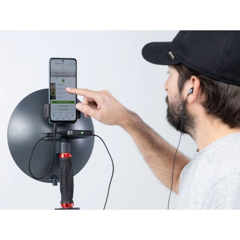 Pack BIRDMIC ONE – Microphone parabolique avec interface audio