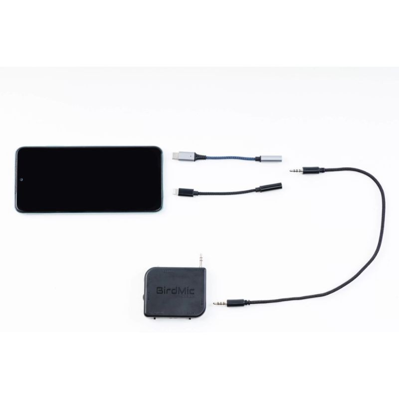 Pack BIRDMIC ONE – Microphone parabolique avec interface audio