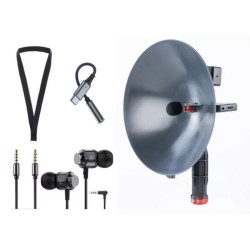 Pack BIRDMIC ONE – Microphone parabolique avec interface audio