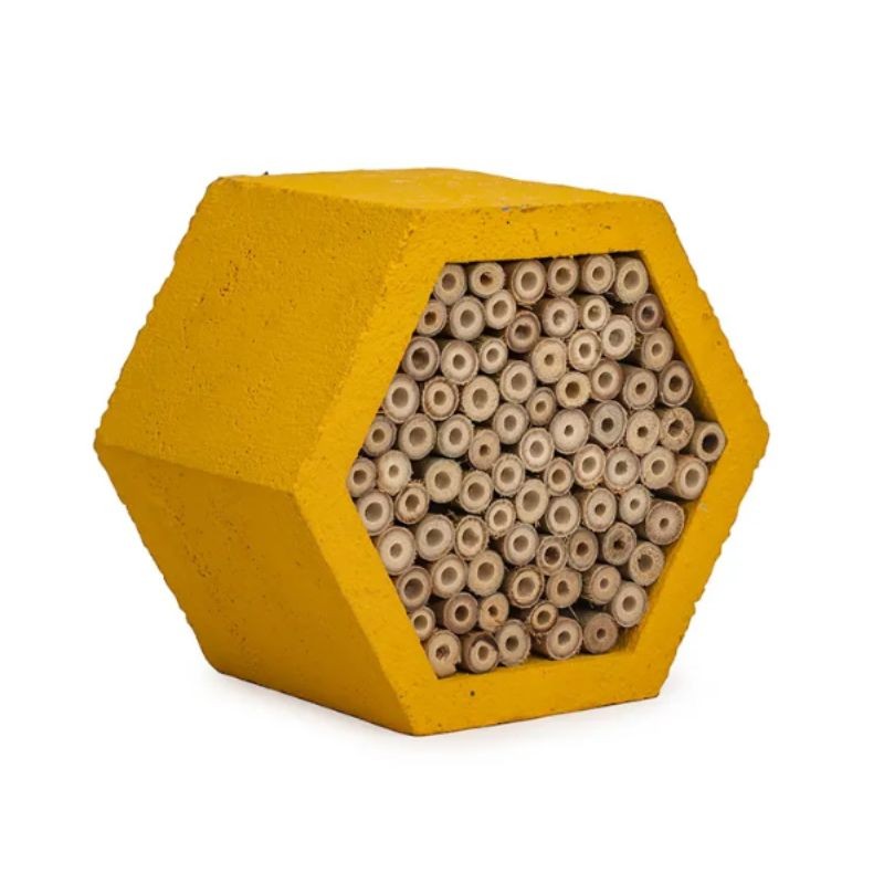 Hôtel à insectes Matias - Béton de bois