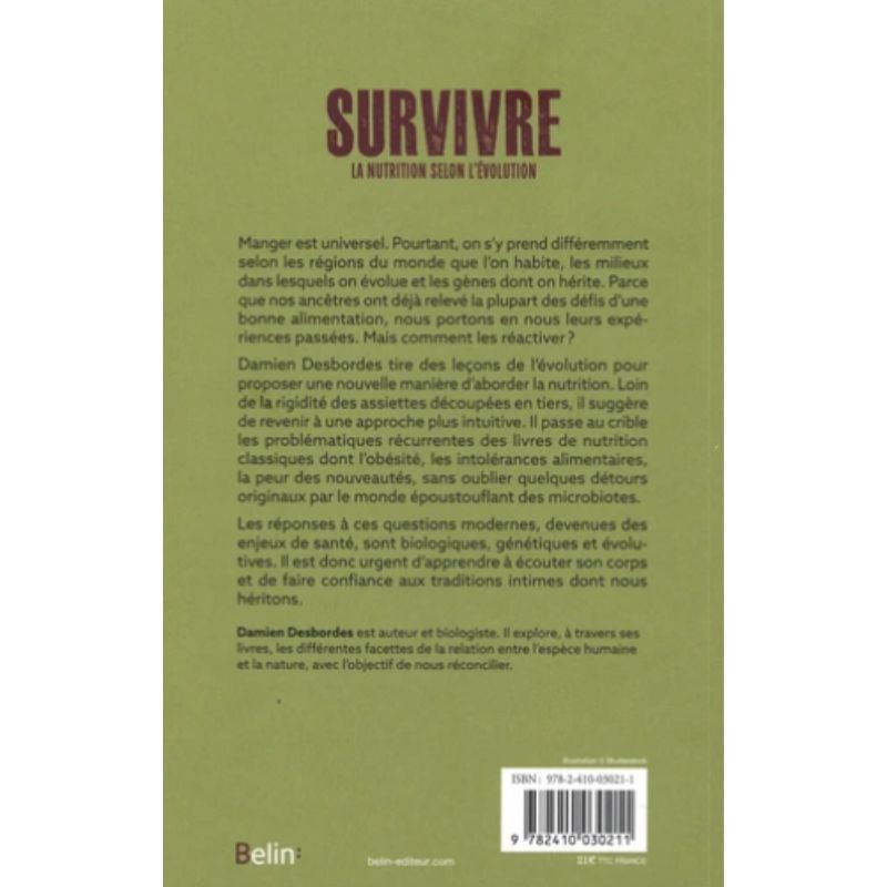 Survivre - La nutrition selon l'évolution