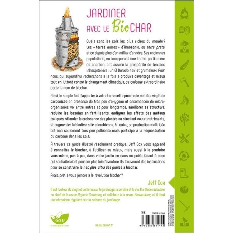 Jardiner avec le biochar - Du charbon bioactivé pour votre sol ! Jardiner avec le biochar - Du charbon bioactivé pour votre sol !