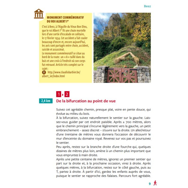 20 balades au fil de la Meuse et de ses affluents - Province de Namur