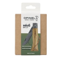 Couteau de poche Opinel n°6 Néo6 - Acier inoxydable et bois de chêne