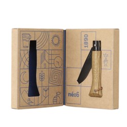Couteau de poche Opinel n°6 Néo6 - Acier inoxydable et bois de chêne