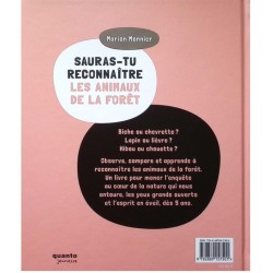 Sauras-tu reconnaître les animaux de la forêt ?
