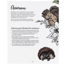 Les Souris du BDessiner la flore & la faune - 20 superbes tutoriels en pas à pasuisson-aux-Mûres, les albums de coloriage - Colo