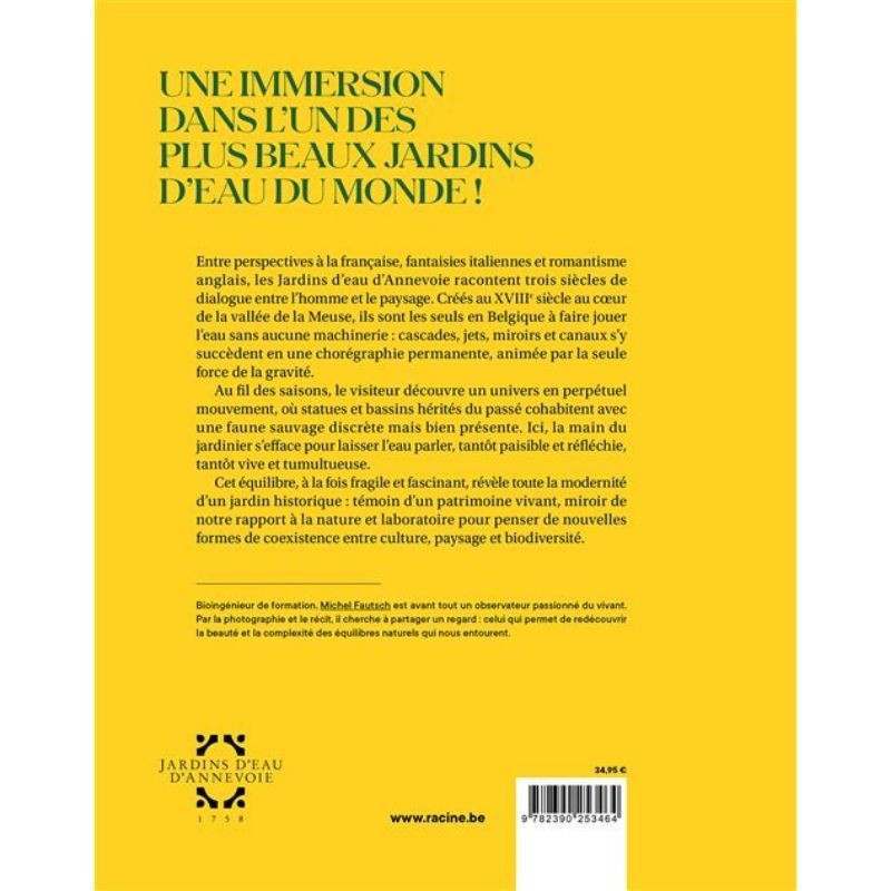 Les Jardins d'Annevoie - Joyau des jardins d'eau