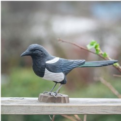 DecoBird Pie  - Statuette en bois
