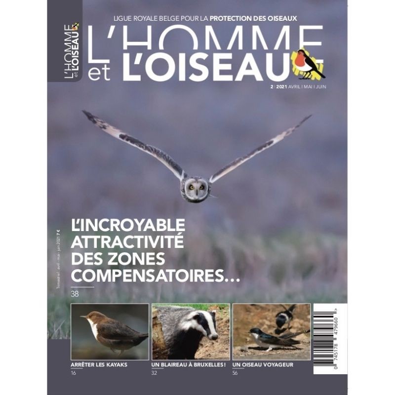 Revue L'Homme et l'Oiseau - L'incroyable attractivité des zones compensatoires - 2/2021