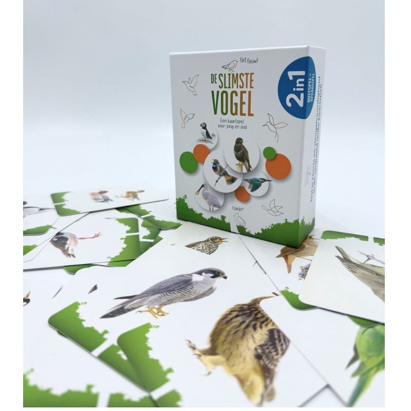 De slimste vogel - Een kaartspel voor jong en oud
