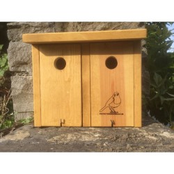 Nichoir double LRBPO pour moineaux Nichoir double LRBPO pour moineaux