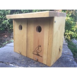 Nichoir double LRBPO pour moineaux Nichoir double LRBPO pour moineaux