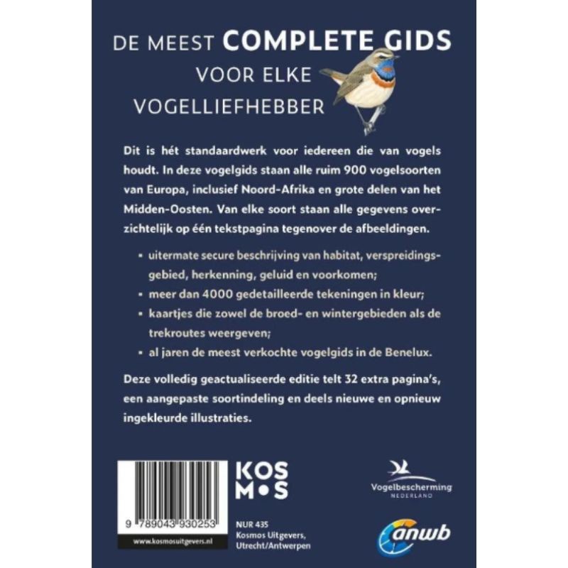 Vogelgids van Europa - ANWB