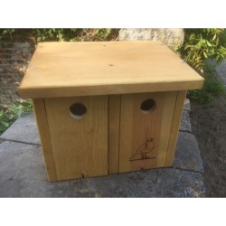 Nichoir double LRBPO pour moineaux Nichoir double LRBPO pour moineaux