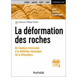 La déformation des roches - De l'analyse structurale à la mécanique de la lithosphère