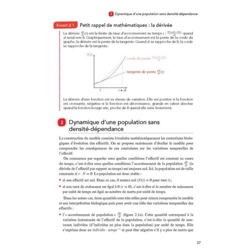 Dynamique des populations - Cours et exercices corrigés