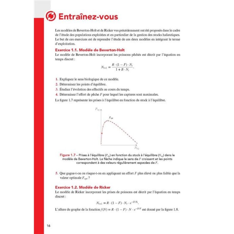 Dynamique des populations - Cours et exercices corrigés