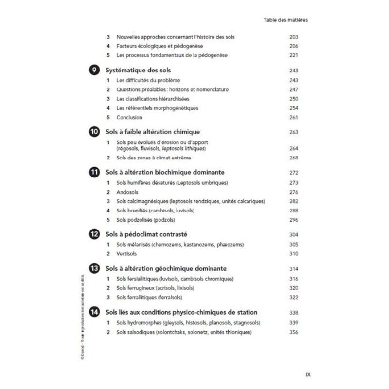 Introduction à la science du sol - Sol, végétation, environnement -8e édition