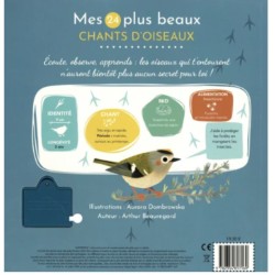 Mes 24 plus beaux chants d'oiseaux du jardin - Livre sonore