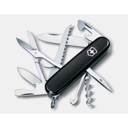 Couteau de poche Victorinox "Huntsman" - 15 fonctions - Noir
