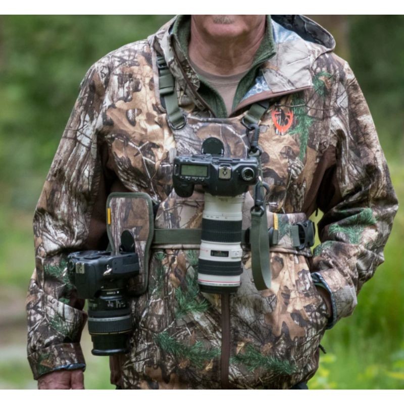 Harnais Double Appareil Photo CCS G3 – Camouflage Realtree Xtra® - Cotton Carrier