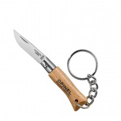 Couteau de poche Porte-clés Opinel N°2 - Acier inoxydable/bois,