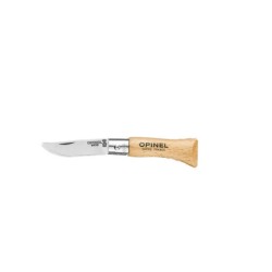 Couteau de poche Opinel N°2 "Classic" - Acier inoxydable/bois